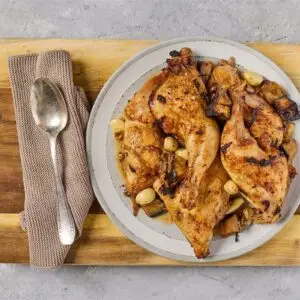 עוף צלוי בגריל