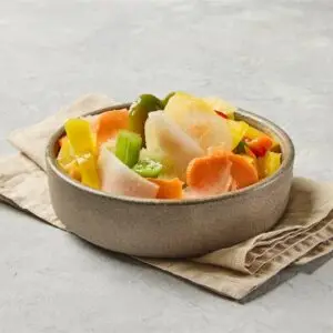 צבע מהטבע(קולורבי ופלפל בצבעים)