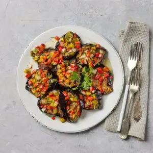 פרוסות חציל בתחמיץ