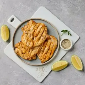 חזה עוף על האש