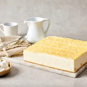 עוגת גבינה ושוקולד לבן